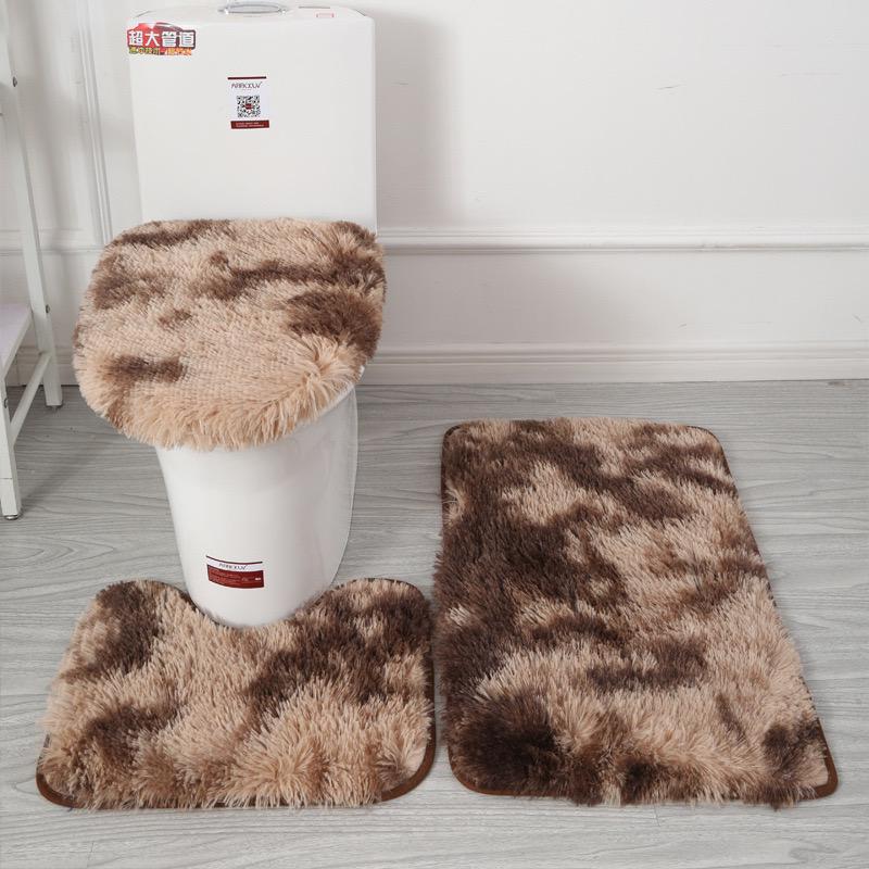 Tapis de bain set de 3 pièces